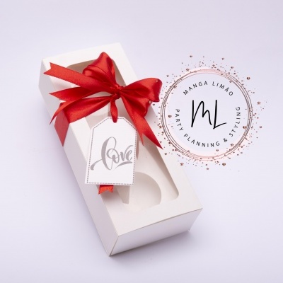 Caixa para 3 Bombons ou brigadeiros