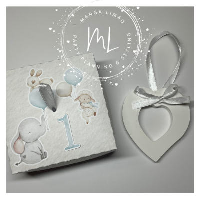 Caixa com gesso perfumado