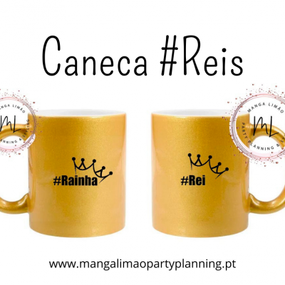 Caneca Dourada Reis