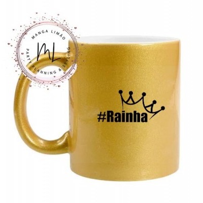 Caneca Dourada Reis