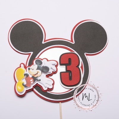 Topo de bolo Mickey