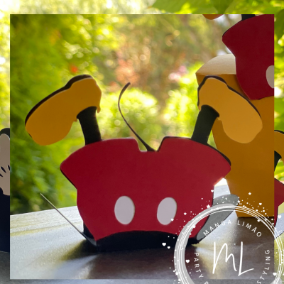 Formas brigadeiro Mickey. Pack 6 unidades