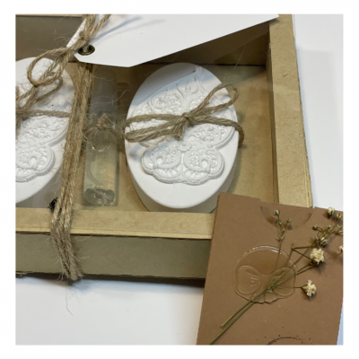 Pack Coração de Viana  gesso perfumado