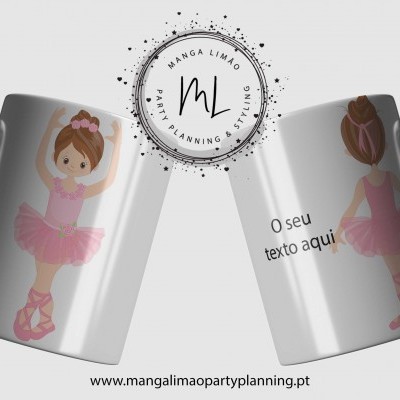 Caneca Bailarina ( Personalizável )