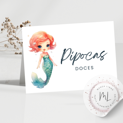 Marcadores de Mesa para Catering ? Formato Digital