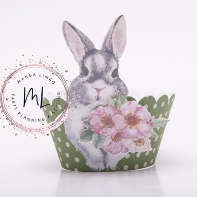 Cinta Cupcake Coelhinha AMORA