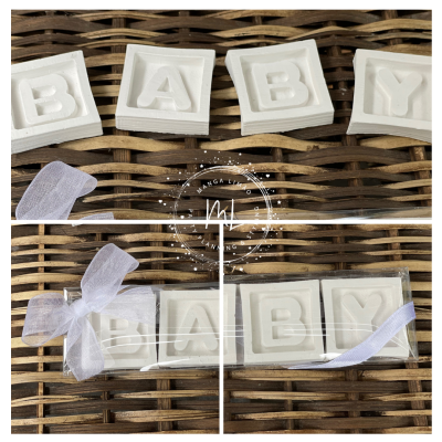 BABY em gesso perfumado BABY em gesso perfumado