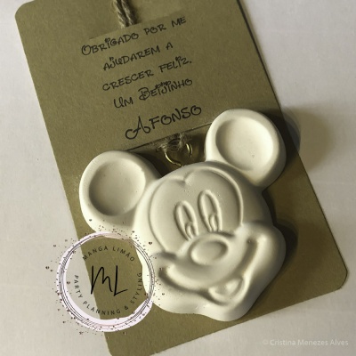 Mickey em gesso perfumado Mickey em gesso perfumado