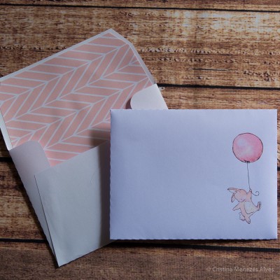 Envelope Infantil Forrado - Pack 12 unidades