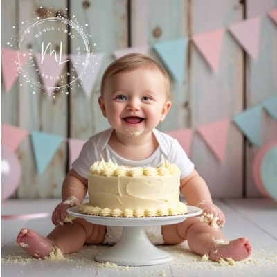 Sessão Fotográfica 'Smash the Cake'