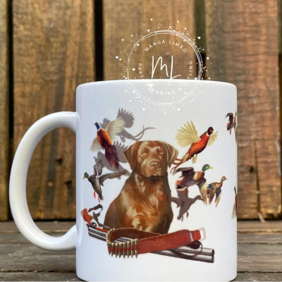 Caneca Labrador Chocolate Caneca Labrador Chocolate