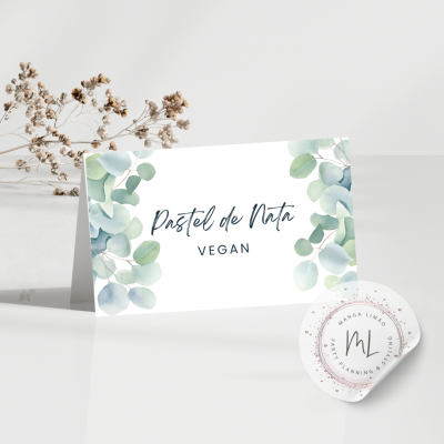 Marcadores de Mesa para Catering – Formato Digital Marcadores de Mesa para Catering – Formato Digital