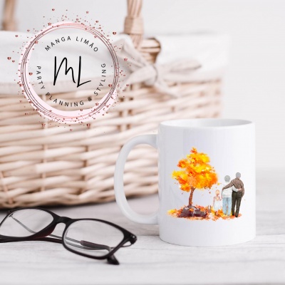 Caneca Avós com Neta