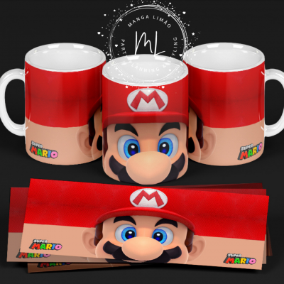 Caneca Super Mario