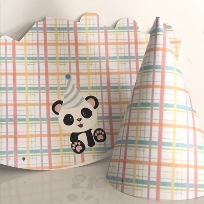 Chapéu infantil / Panda pack 6unidades