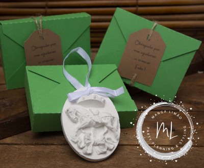 Medalha em Gesso Perfumado Medalha em Gesso Perfumado