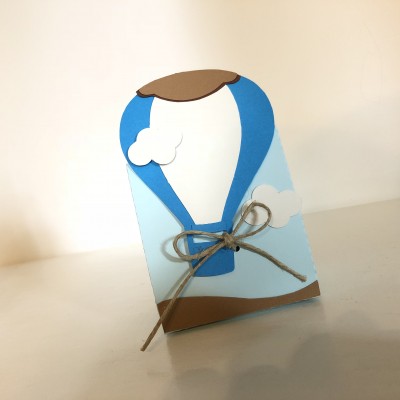 Embalagem balão de ar quente