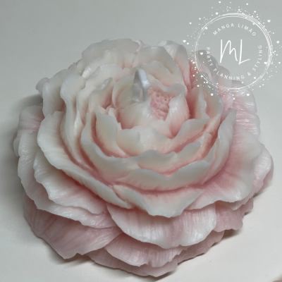 Vela Peónia Rosa Bebé aroma a Alfazema Vela Peónia Rosa Bebé aroma a Alfazema