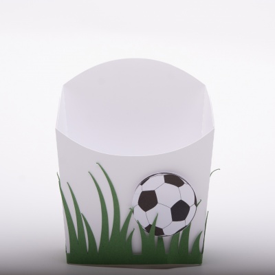 Embalagem para pipocas ou batatas fritas conjuntos 6 unidades