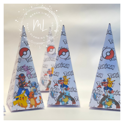 Caixa Piramide Pokémon Caixa Piramide Pokémon