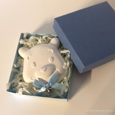 Ursinho em Gesso Perfumado