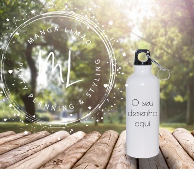 Garrafa de Alumínio Personalizada – 500 m