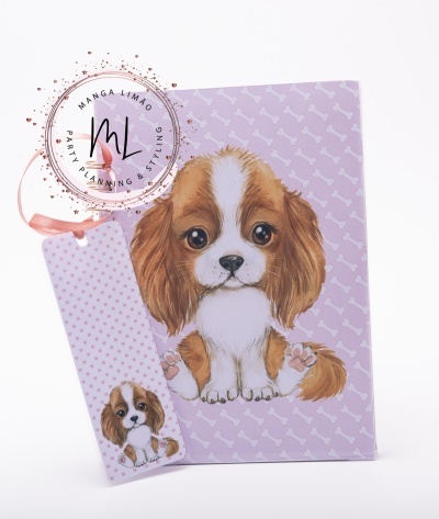 Cópia de Bloco de Espiral -  Cavalier King Charles