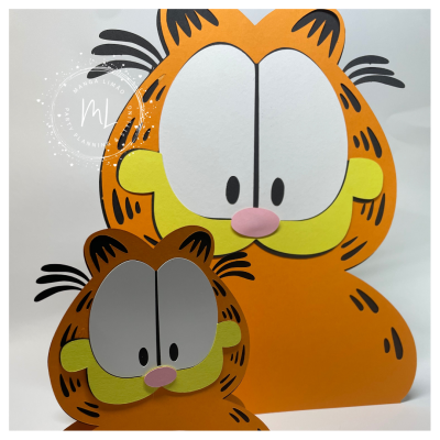 Stand-Up Garfield com Pé de Encosto – 26 cm