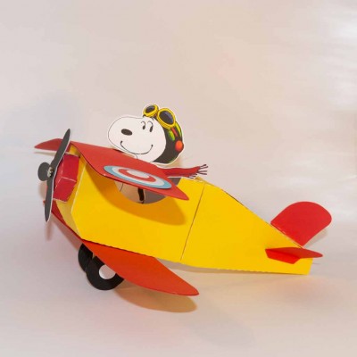✈️ Avião do Snoopy – Decoração de Festa