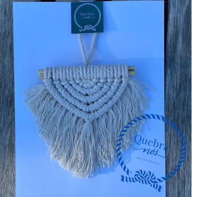 Peça em Macramé