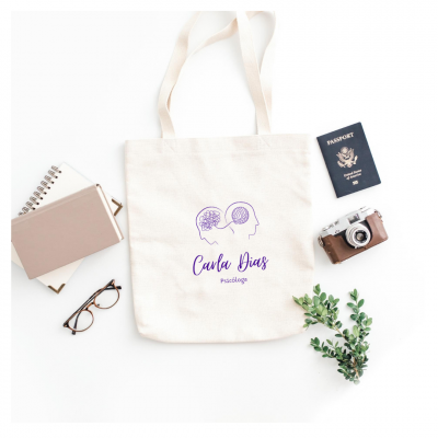 Saco 100% algodão personalizado 200 grs