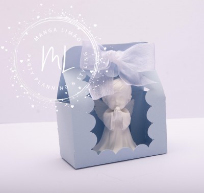 Anjo 3D em gesso perfumado