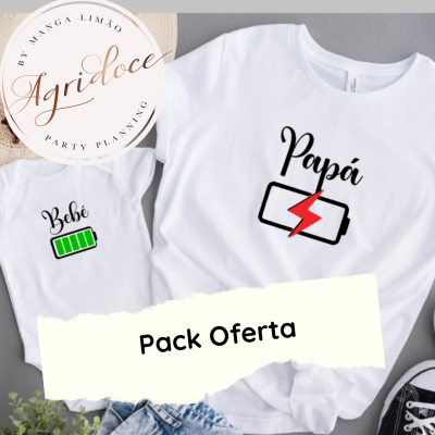 Pack Papá sem Baterias + Bebé bateria cheia