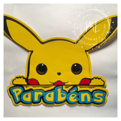 Imagem Pikachu para Parede