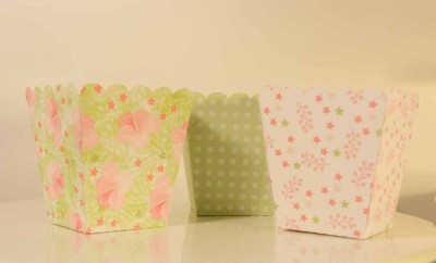 Copos para pipocas, batatas fritas ou doces pack 6 unidades