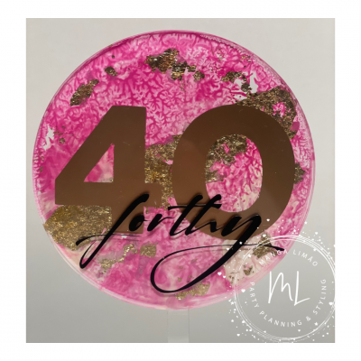 Topo de Bolo 40 anos