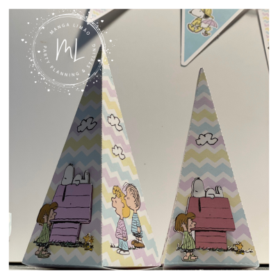 Caixa Piramide Snoopy Caixa Piramide Snoopy