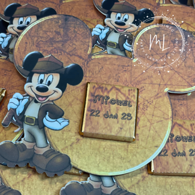 Napolitanas Mickey Pack 25 unidades