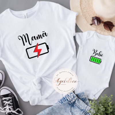 T-Shirt Mamã sem Baterias