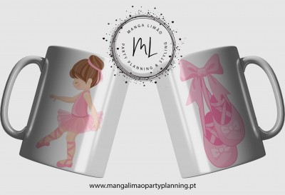 Caneca Bailarina ( Personalizável )