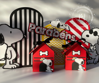 Caixa Casota Snoopy