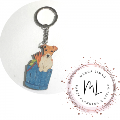 Porta chaves - Jack Russell