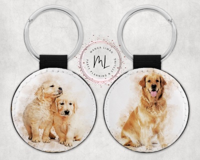 Porta chaves Golden Retriever