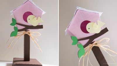 Casa passarinho 3D