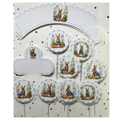 Pack Decoração Petter Rabbit