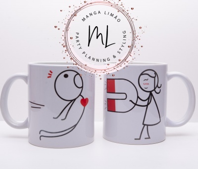 Conjunto 2 Canecas dos Namorados