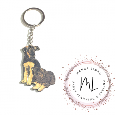 Porta Chaves Pastor Alemão