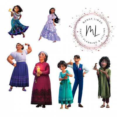 Recortes Personagens Encanto