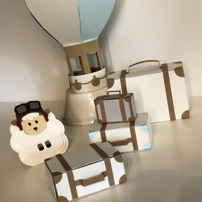 Conjunto de 3 malas de viagem