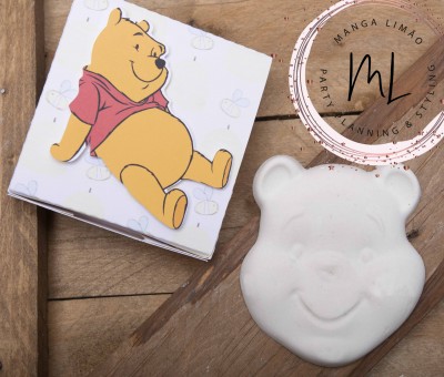 Winnie the Pooh em gesso perfumado